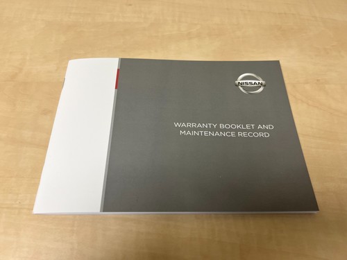 Genuine nissan service history - genuine,