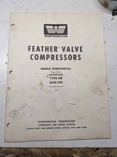 Worthington feather valve - worthington,