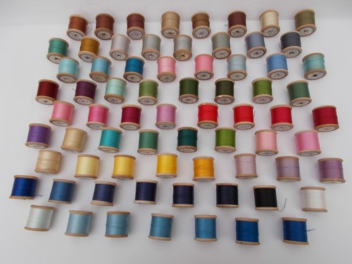 Vintage sylko wooden - vintage, cotton