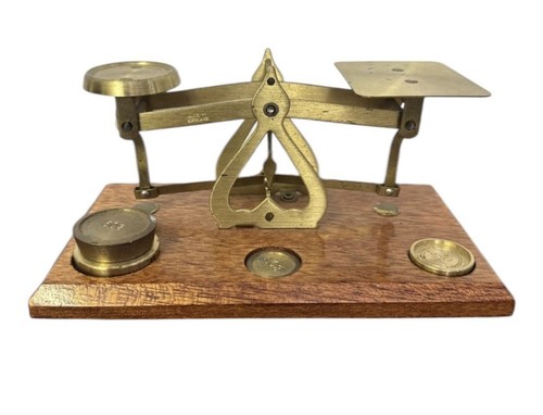 Antique postal scales - antique,