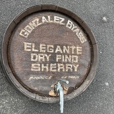 GONZALEZ BYASS Sherry Half Barrel  with Metal Tap - FREE TRACKED COURIER