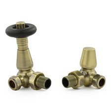 Radiator Valves Corner Traditional Thermostatic  TRV - Jordan | Hot Flow