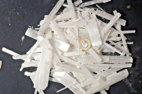 1kg raw selenite crystals - raw,