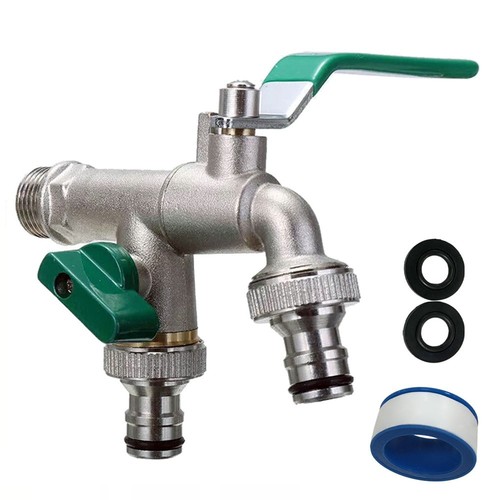 Bsp double duo outlet - 1/2",