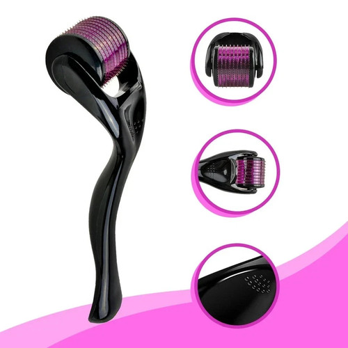 Derma skin roller - skin, titanium