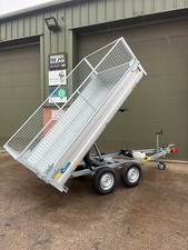 Debon PW1.2 Rear Electric Tipping Trailer *New* Mesh Sides 10ftX5ft Tipper