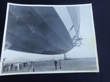 RARE Original 1934 Press Photo US Navy San Diego Blimp "Macon" #1