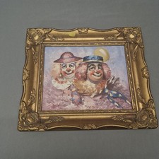 Vintage Clowns Painting