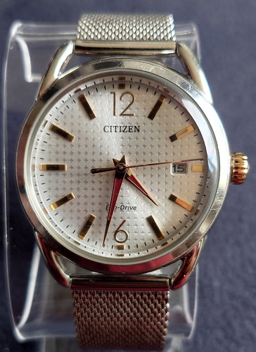 Citizen 36mm silver watch - citizen,