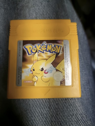 Pokémon yellow edition - pokémon,