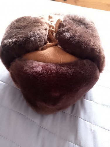 Ladies leather faux fur deer - ladies,