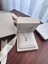 MIKIMOTO Akoya pearl necklace silver Mikimoto