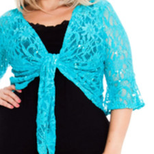 ROCKTHOSECURVES WOMENS SHRUG