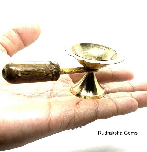 Pooja diya brass diva indian - diya,