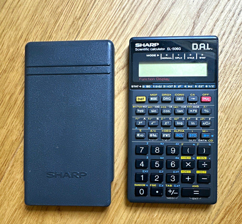 Sharp 506g scientific - sharp, el-506g