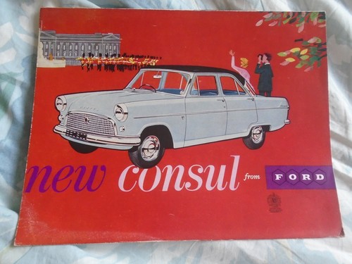 Ford consul brochure may 1960 - ford,