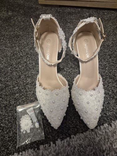 Crystal queen pearl bridal - queen,