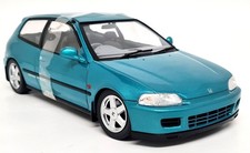 Solido 1/18 Honda Civic EG6 Aztec Green Pearl 1991 Diecast scale model car