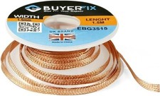 1.5m Desolder Desoldering Braid Wick Wire Desolder Solder Sucker 1.0mm to 3.5mm