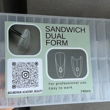 Sandwich Nail Forms Dual Layer