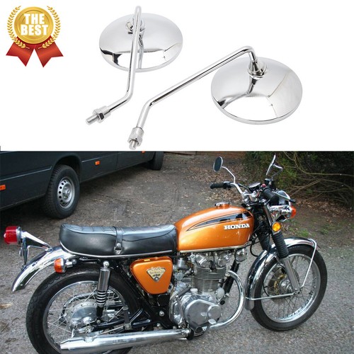 Chrome motorcycle rearview - motorcycle,