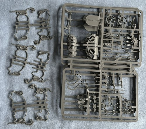 Tomb king skeleton - king,