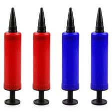 2PCS Balloon Hand Pump Manual Inflator for Latex Foil Balloons Yoga Balls