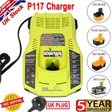 UK Fast Charger For Ryobi One