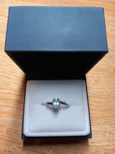 Prong setting aquamarine - setting,