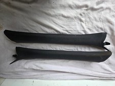 BMW E36 coupe FRONT A pillar covers pair black headlining parts 966