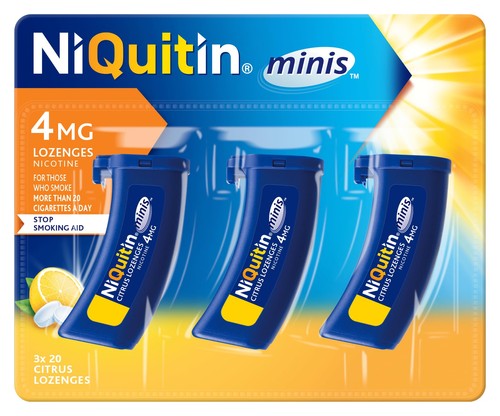 4mg minis citrus lozenges - 4mg,