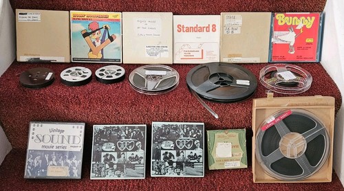 Super 8mm films 1 - 8mm, 16mm