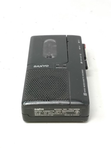 Sanyo trc 500m speed - sanyo, trc-500m