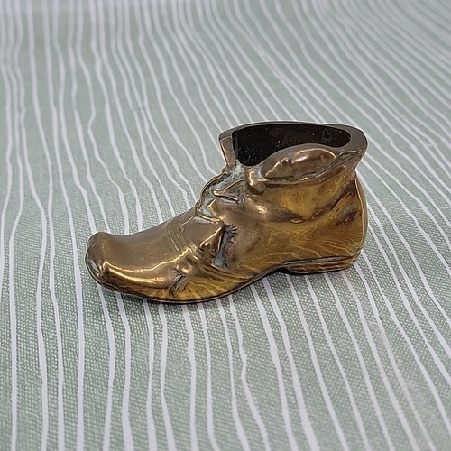 Vintage peerage brass boot - vintage,