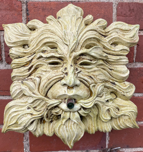 Greenman water feature stone - greenman, /