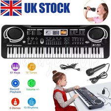 61 Keys Digital Music Electronic Keyboard Piano Kid Beginner Musical Instrument
