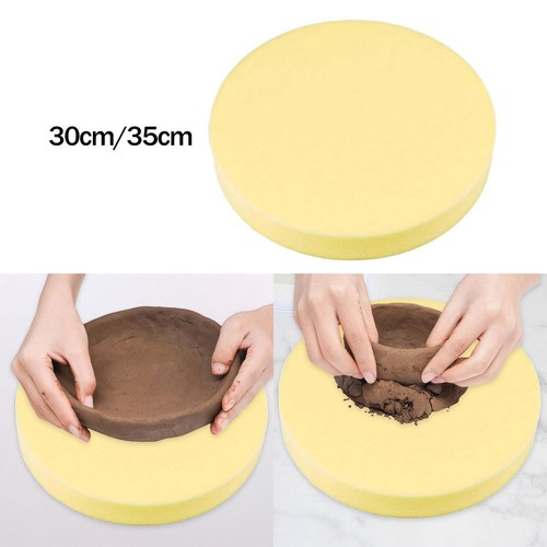 Pottery foam table runner - foam,
