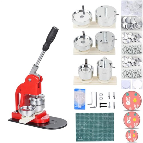 Button maker machine badge - button,