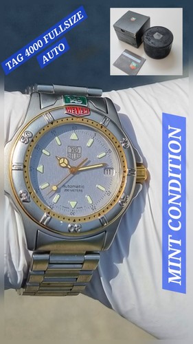 Tag heuer 4000 - rare, full