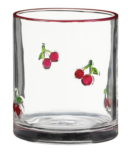 Cherry embossed tumbler - embossed,