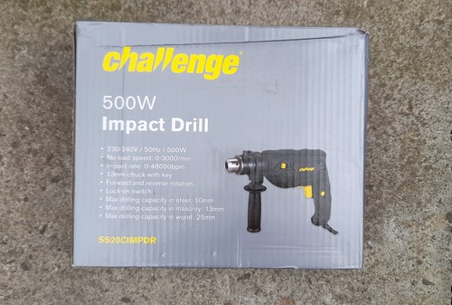 Challenge 500w impact drill - challenge, in