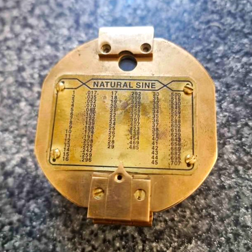 Brass nautical compass - brass,