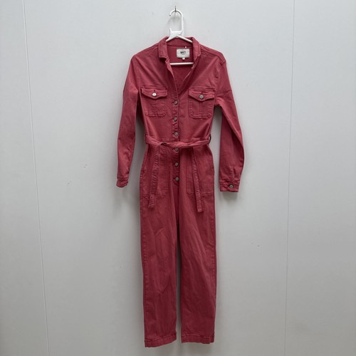 Mkt faded pink boiler suit - pink,