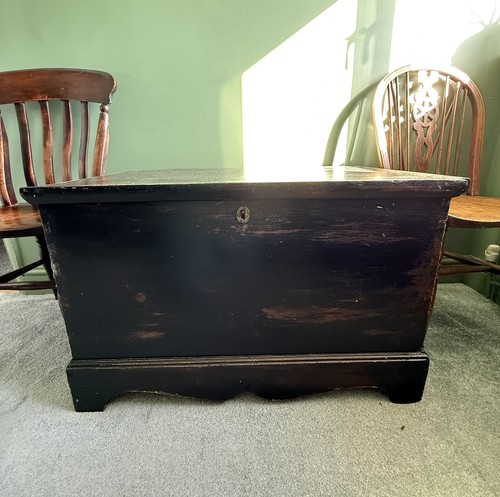 Vintage wooden storage - wooden, chest