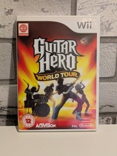 Guitar Hero: World Tour Nintendo Wii Complete With Manual Nice And Clean