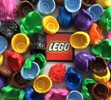 LEGO 3 Minifigure Hair Pieces