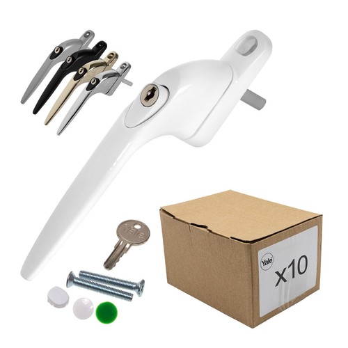Yale pvc window handle - yale,