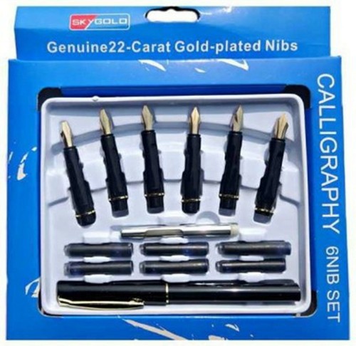 Calligraphy fountain pen set - calligraphy, 6