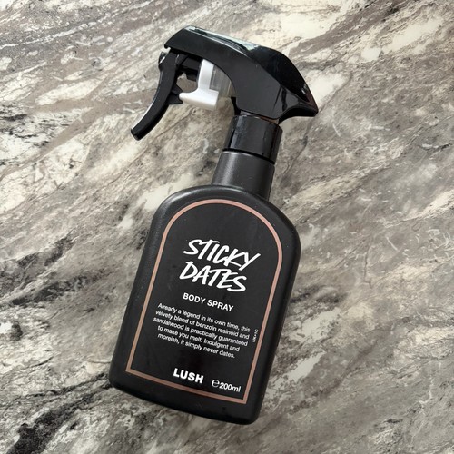 Lush sticky dates body spray - sticky,
