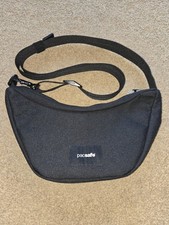 Pacsafe Go Anti-Theft Lunar Crossbody Bag in Black